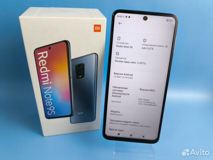Xiaomi Redmi Note 9S, 4/64 ГБ