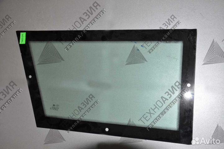 Стекло двери низ левое погрузчика First Loader ZL3