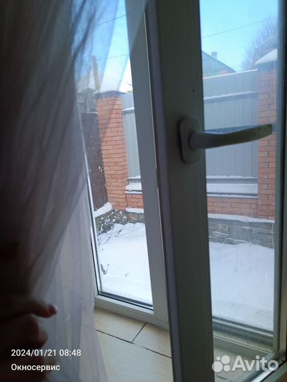 Окно с открыванием