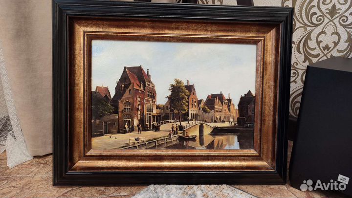 Картина маслом на холсте копия Спингер