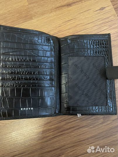 Партмоне кошелек с отделениями Karya кожа