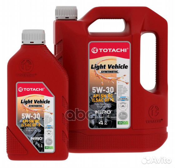 Акция 5W-30 niro LV SP, SN plus, SN/RC, ilsac GF-5