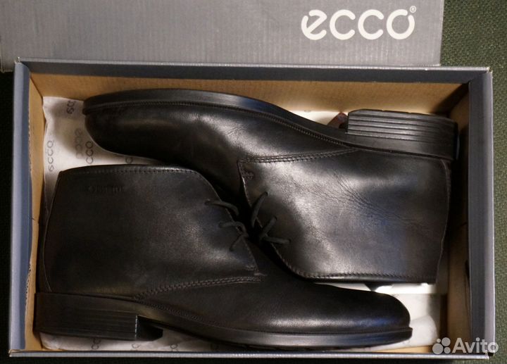 Мужские ботинки Ecco осень-весна, 42-42,5