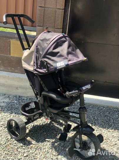 Детский велосипед с ручкой бу