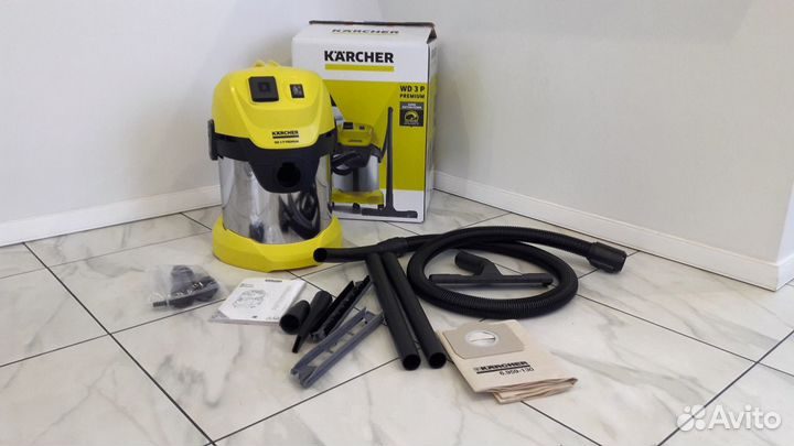 Строительный пылесос Karcher