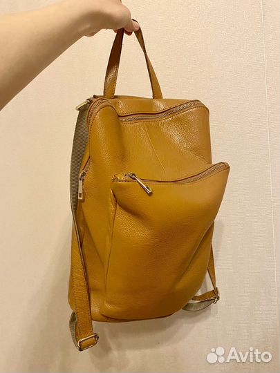 Рюкзак натуральная кожа женский