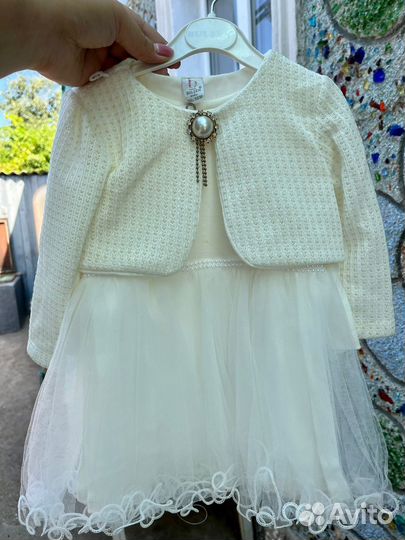 Платье для девочки 86