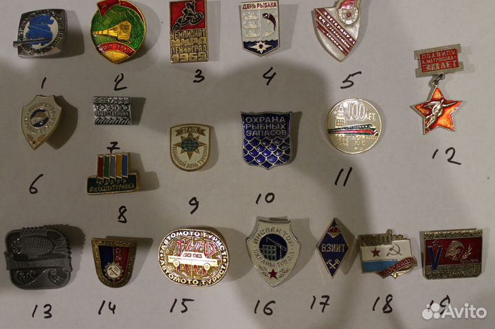 Советские значки