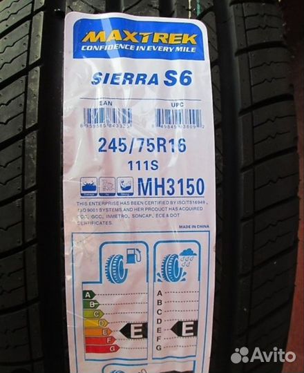 Maxtrek Sierra S6 245/75 R16 111S