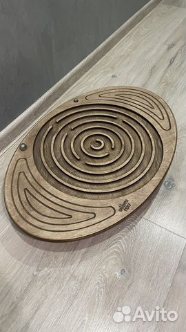 Тренажер балансборд Wooden foxy