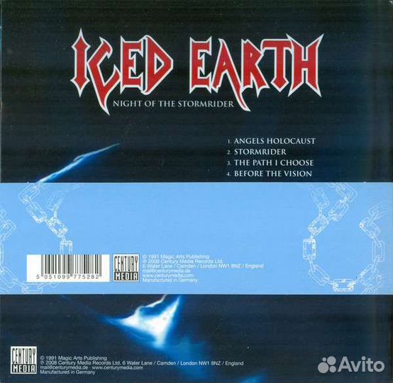 Iced Earth–Night Of The Stormrider