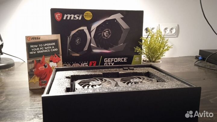 Видеокарта MSI GeForce GTX 1660 super gaming X
