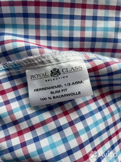 Новая летняя рубашка Royal Class L(50) Slim fit