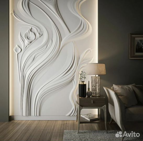 Гипсовый барельеф,декор