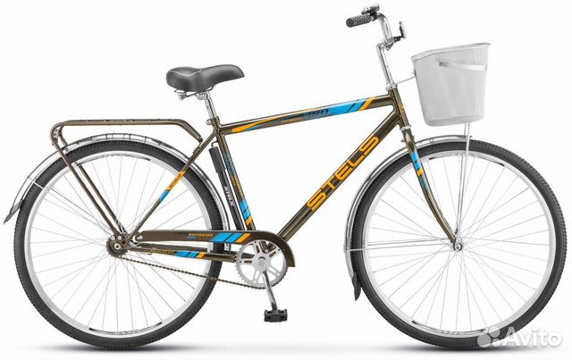 Дорожный велосипед для мужчин 28" 300 серого цвета