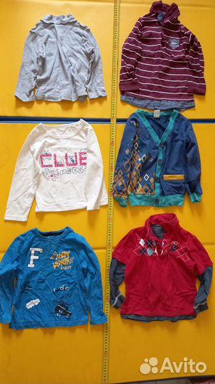 Пакет Лонгслив Рубашки Водолазки 98 104 110 116