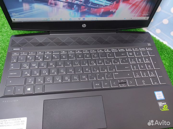 Игровой ноутбук HP Pavilion 1Тб GTX 1050