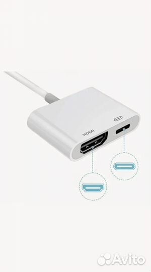 Адаптер Lightning-hdmi для iPhone и iPad