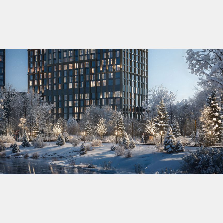 1-к. квартира, 54,2 м², 46/52 эт.