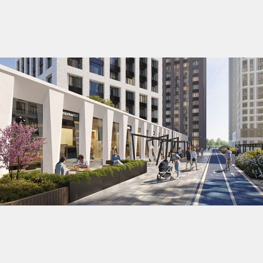 2-к. квартира, 51,1 м², 22/25 эт.