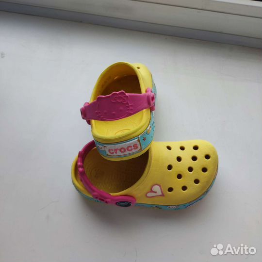 Сланцы детские crocs 6-7