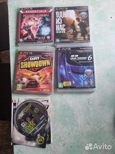 5 дисков на PS3
