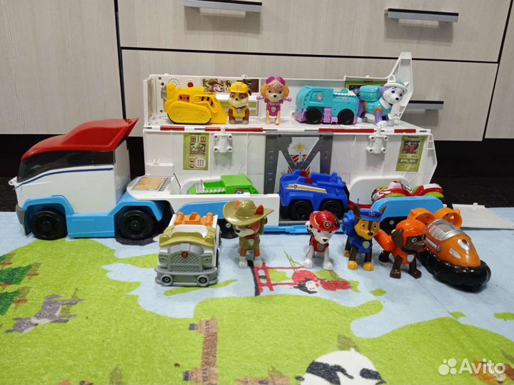 Игрушки щенячий патруль