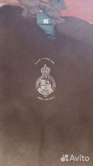 Шляпа ручная работа Англия