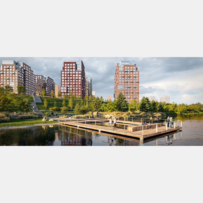 2-к. квартира, 61,1 м², 11/16 эт.