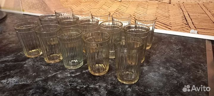 Стаканы граненые СССР