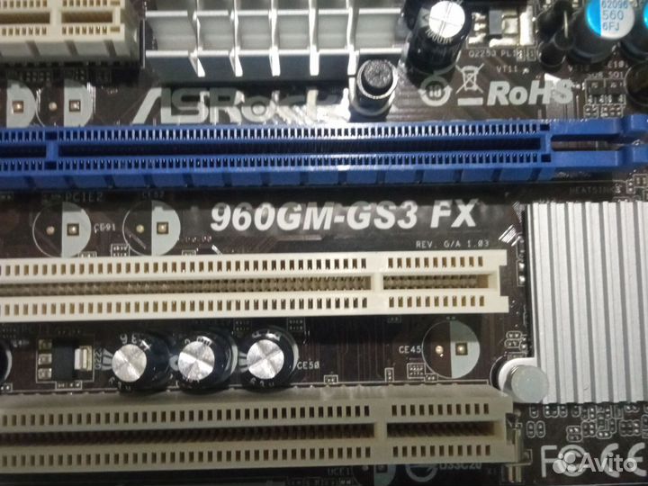 Материнская плата 960GM-GS3 FX (Socket AM3+)
