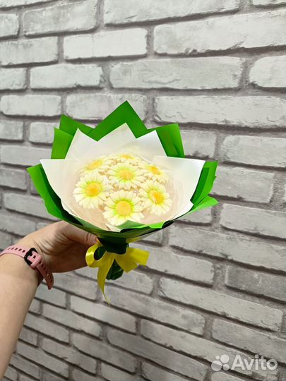 Букет шоколадных ромашек