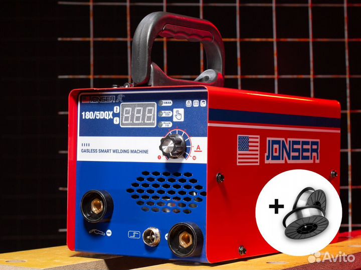 Полуавтомат Сварочный jonser 180/5 DQX с проволоко