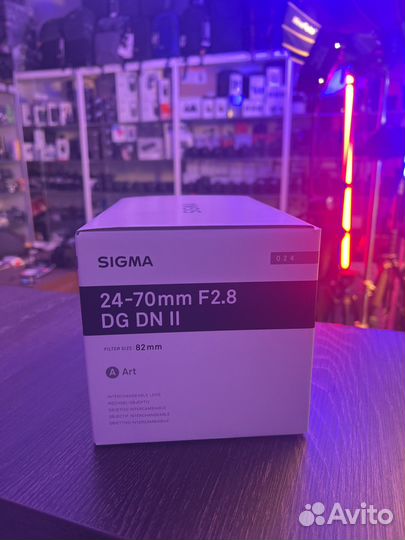 Sigma 24 70 sony e DG DN ll