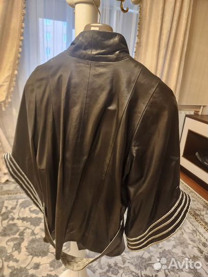 Кожаный пиджак