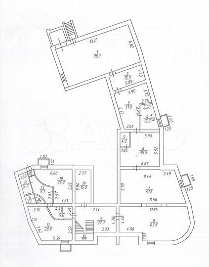 Свободного назначения, 477.7 м²