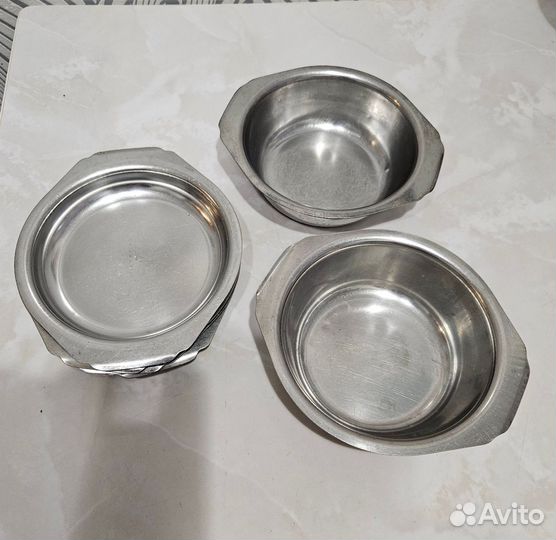 Тарелки из нержавеющей стали СССР