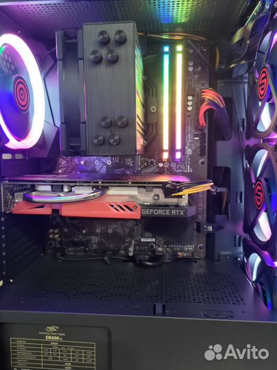 Игровой компьютер Ryzen 7 5700x