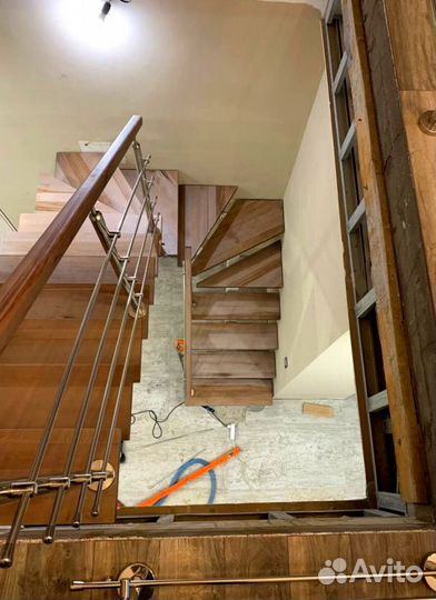 Лестничный каркас под ключ