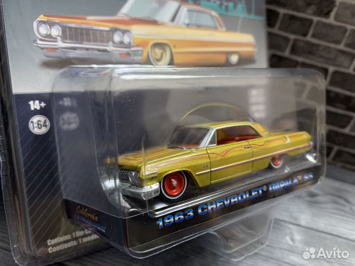 Greenlight 1/64 chevrolet Impala SS 1963