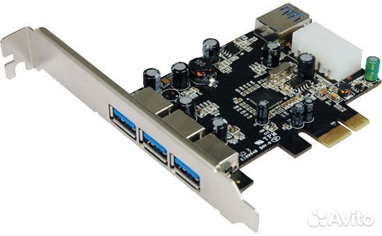 Контроллер USB3.0 PCI-e (4 порта)