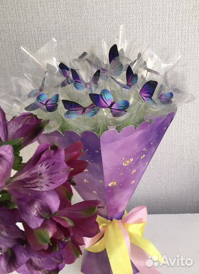 Букет из бабочек
