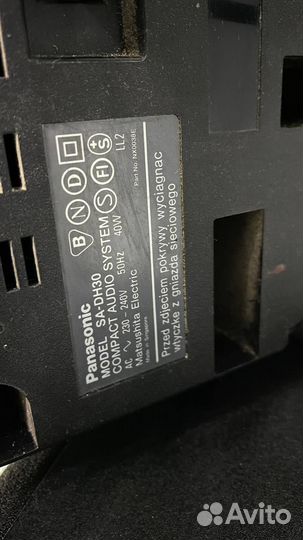 Музыкальный центр Panasonic SA DH-30