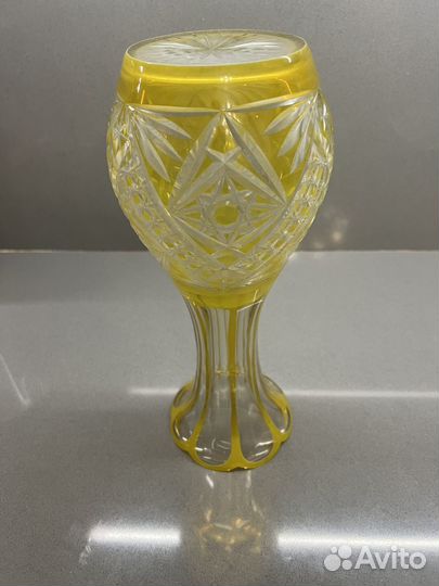 Ваза Вертузаев М.С Серебряный рубин 1936г. 33,5см