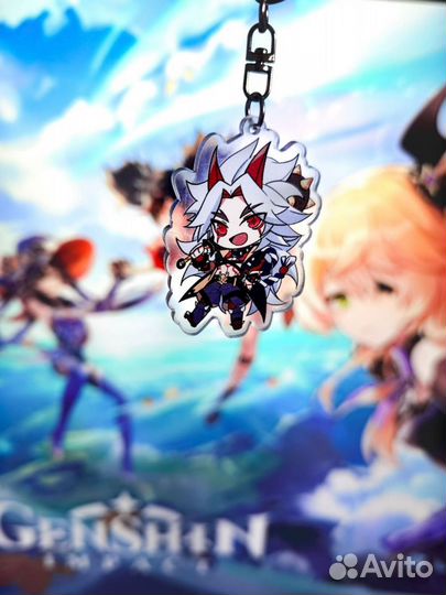 Брелок аниме геншин
