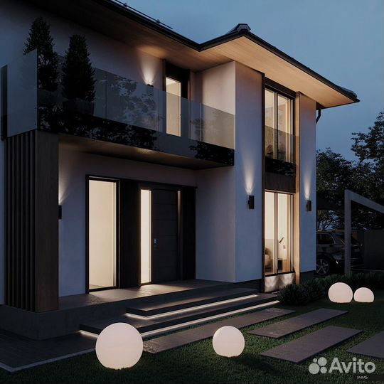 Светильник на стену уличный цилиндр DH0701 06297