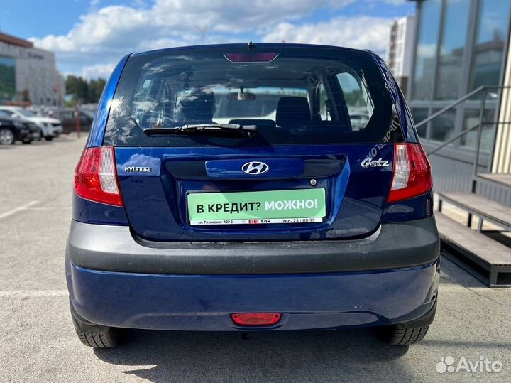 Hyundai Getz 1.4 AT, 2007, 143 000 км