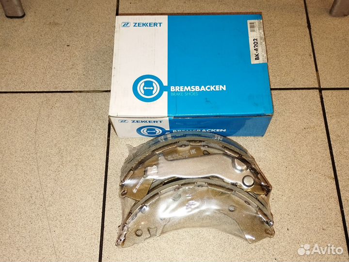 Колодки барабанные Hyundai Solaris,KIA