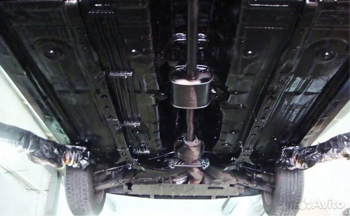 Антикор днища авто, пескоструй