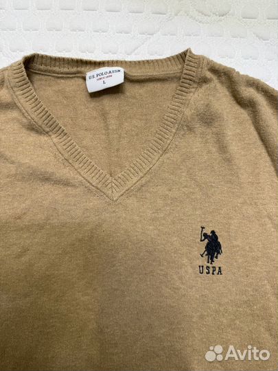 Us polo джемпер